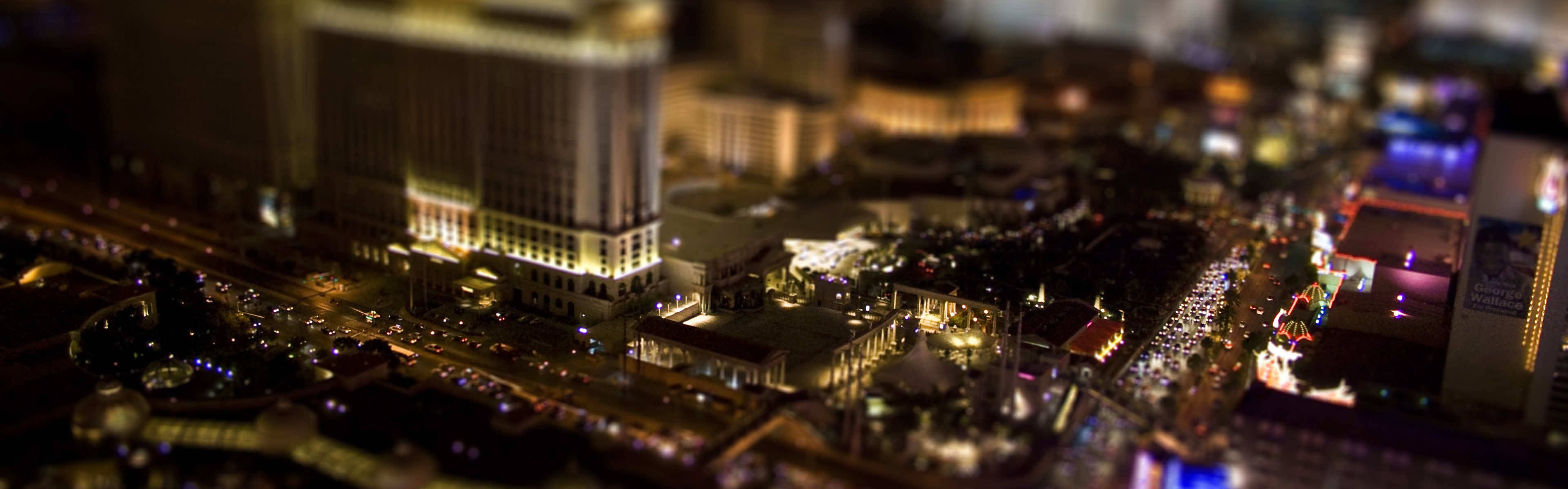 3d Model Las Vegas Night Picture