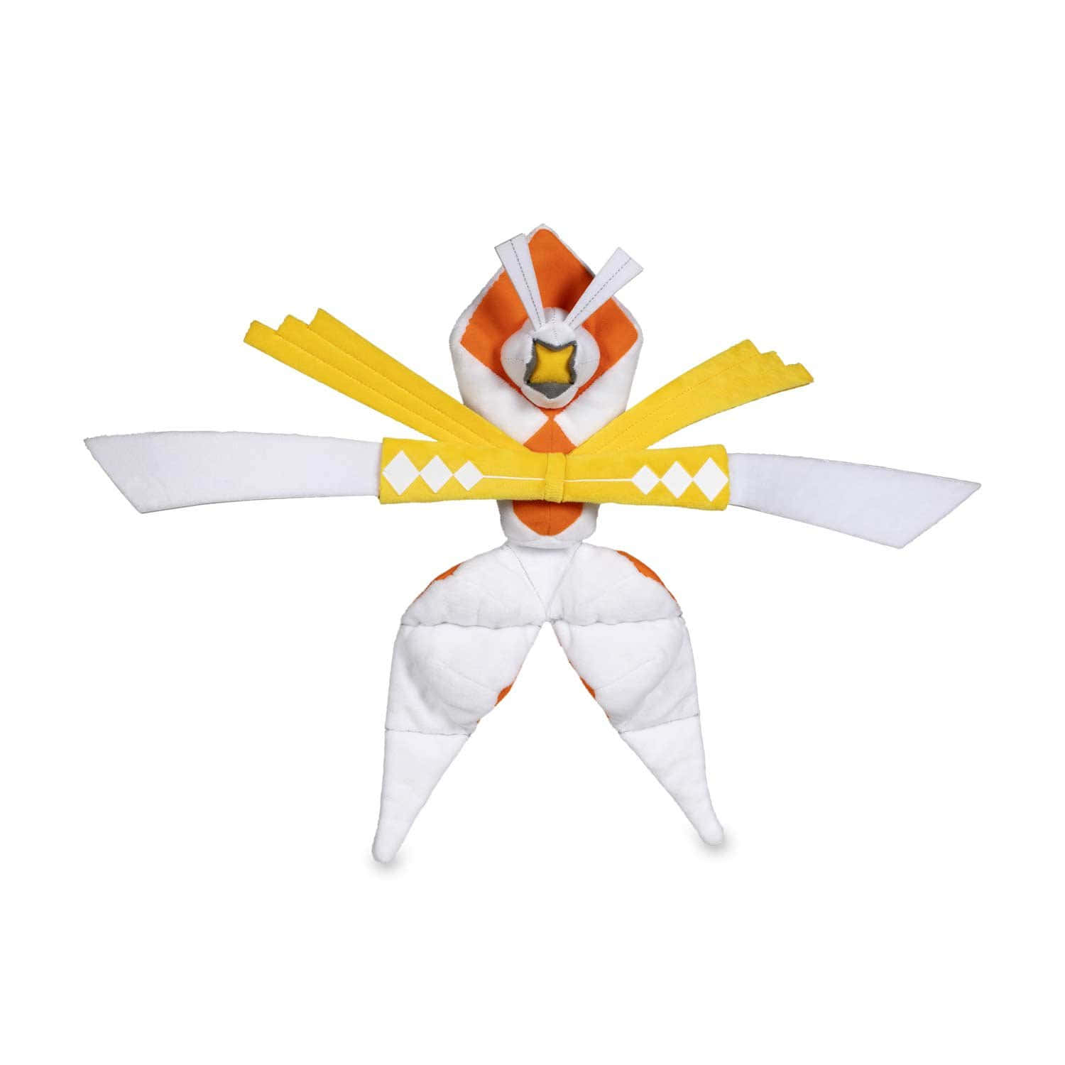 3D model af Kartana Pokemon detaljeret synes i computertaske baggrund. Wallpaper