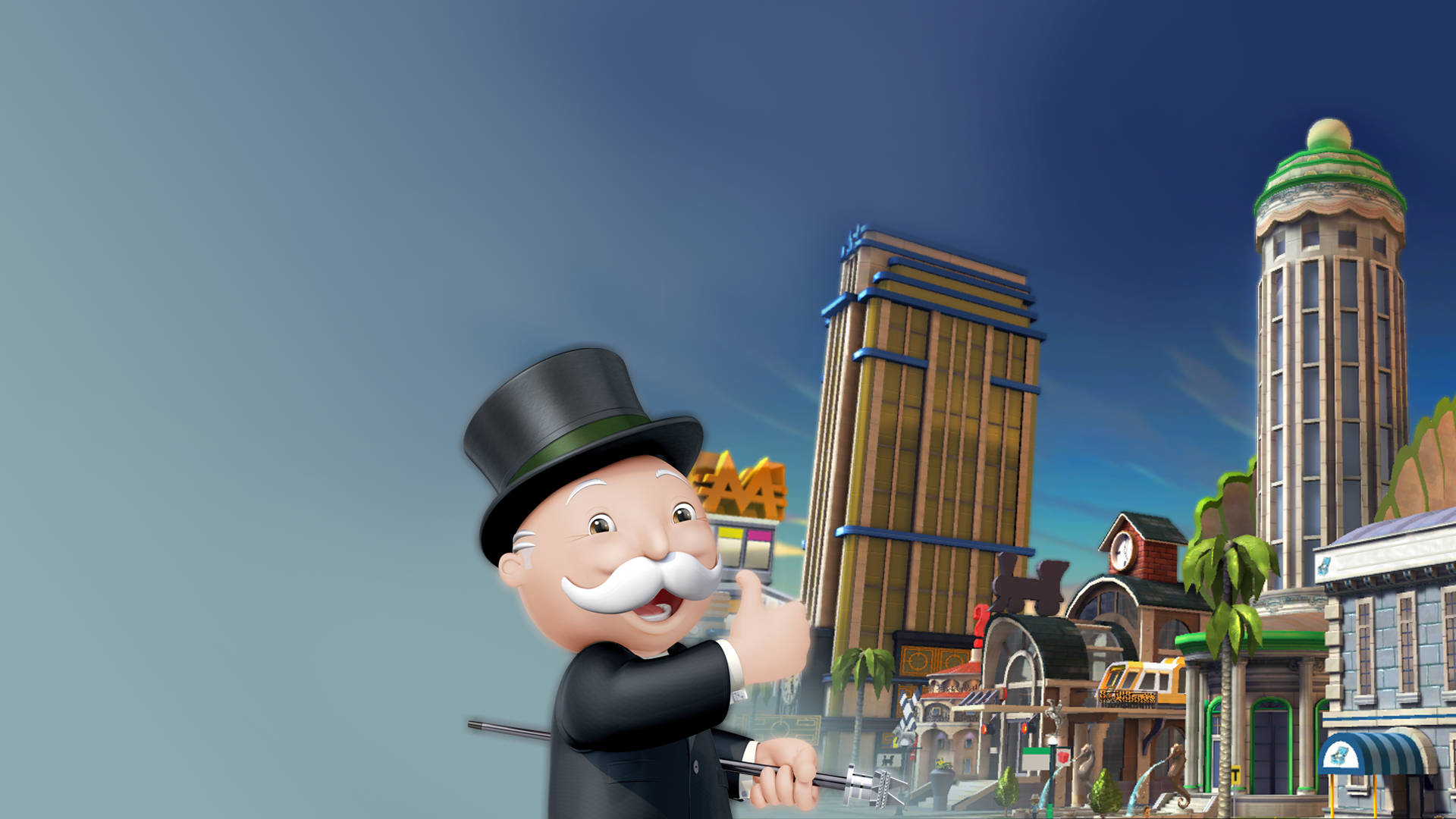 3D Monopoly Man Wallpaper