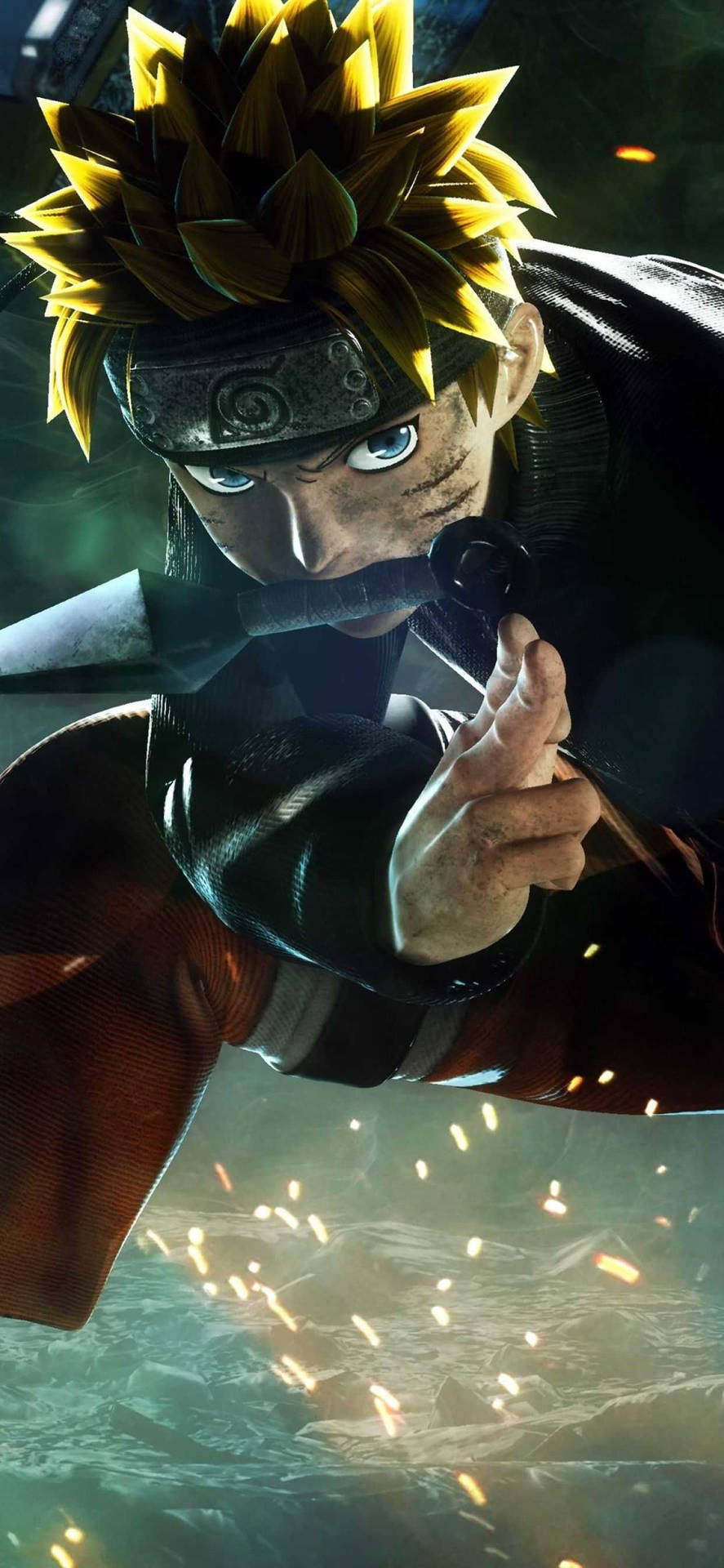 3D Naruto Kunai IPhone Wallpaper