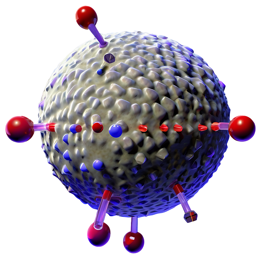 3d Nucleus Model Png Frm31 PNG