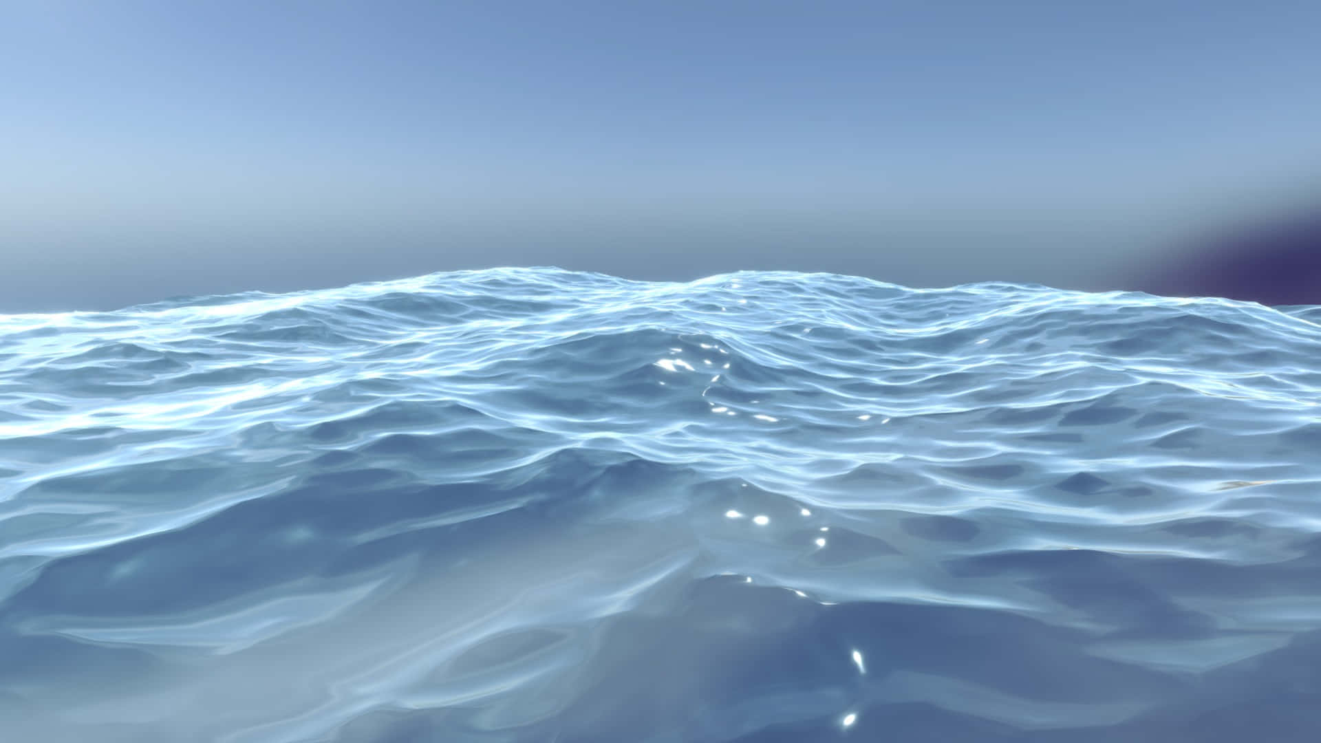 Fascinantepapel Tapiz 3d De Ilusión De Profundidad Oceánica. Fondo de pantalla
