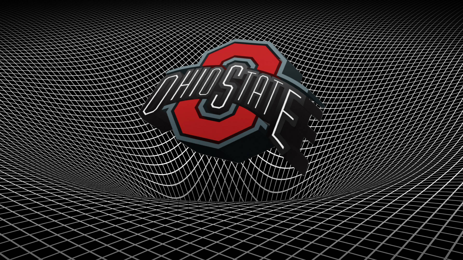 3D Ohio State University Black Hole Wallpaper