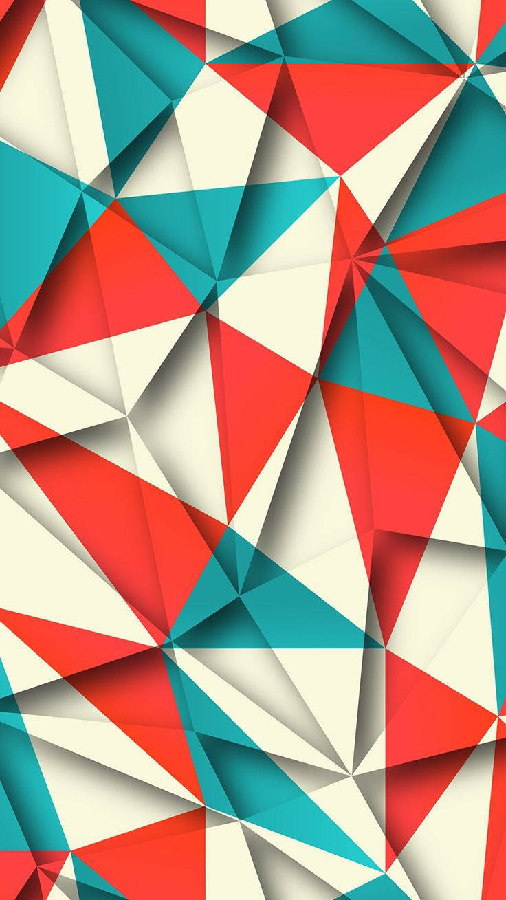 3dhandy Geometrische Formen Papierfalten Wallpaper