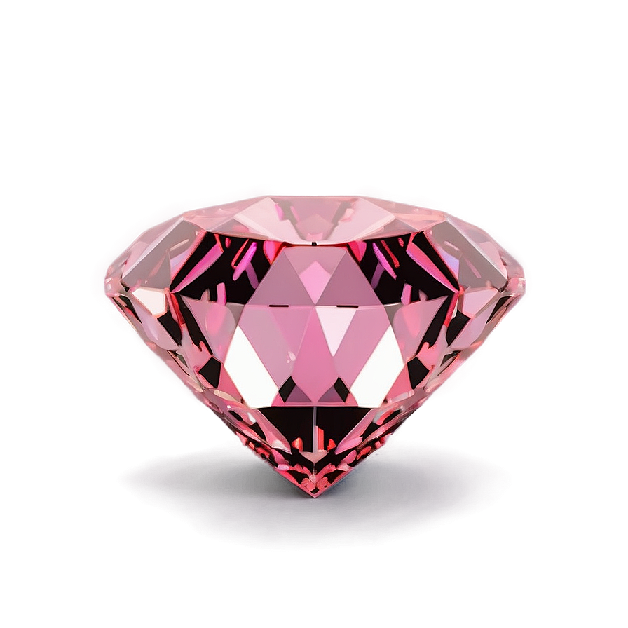 3d Pink Diamond Png 05032024 PNG