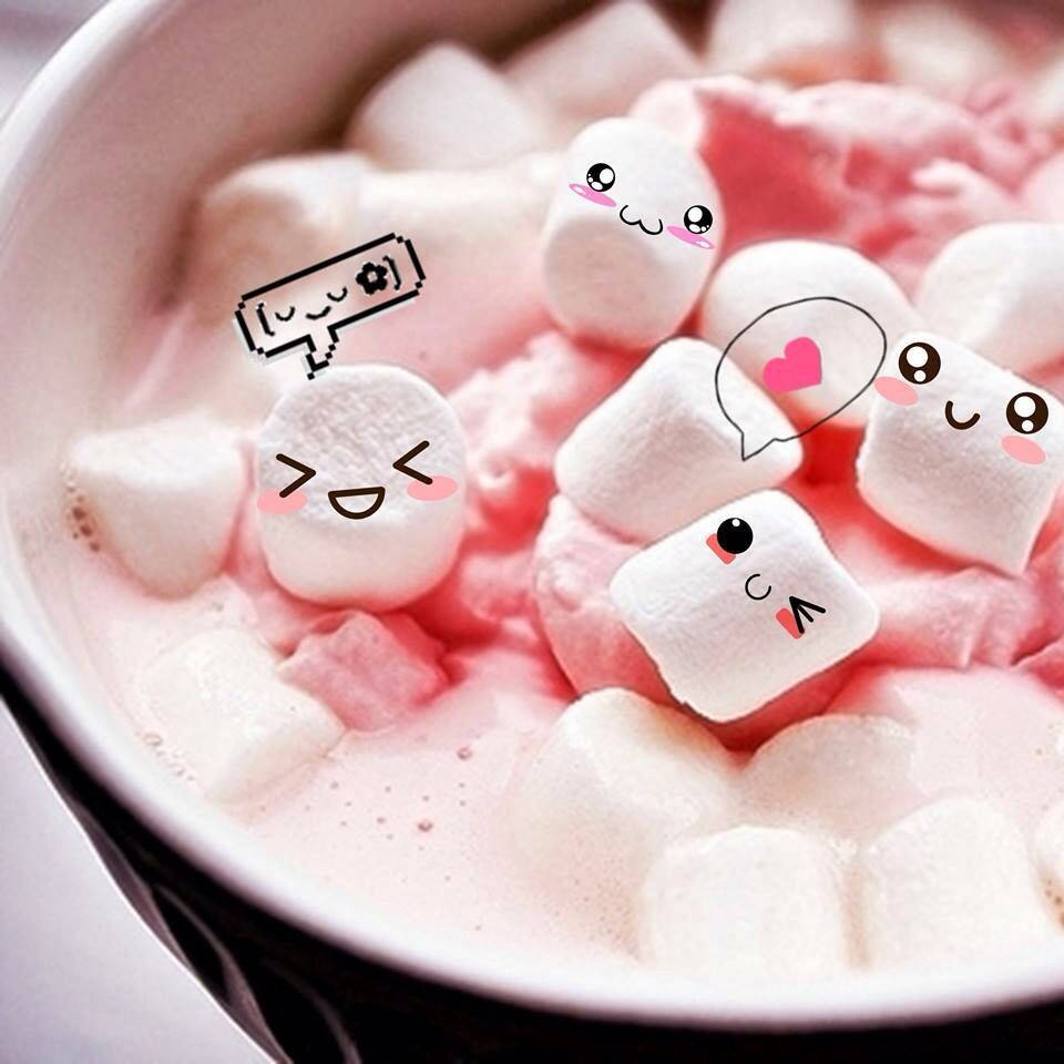 Cute Candy Kawaii Marshmallows HD wallpaper  Pxfuel