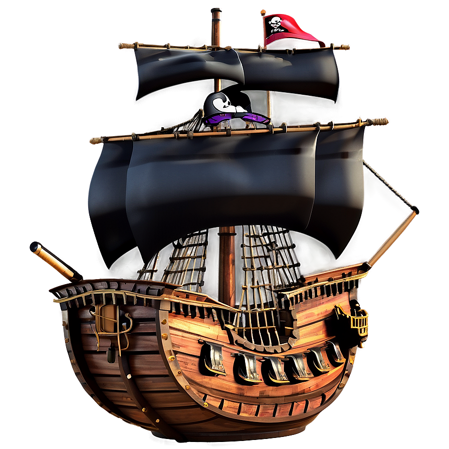 3d Pirate Ship Png Xdk PNG