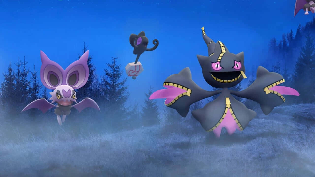 "Catch 'em All With 3D Pokemon Go!" Wallpaper