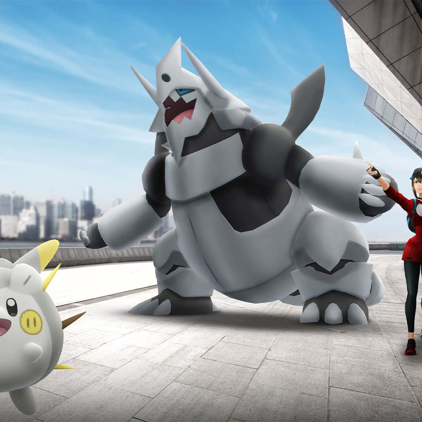 Begibdich Auf Die Epische 3d-reise, Um Mächtige Pokémon Zu Erforschen Und Einzufangen. Wallpaper