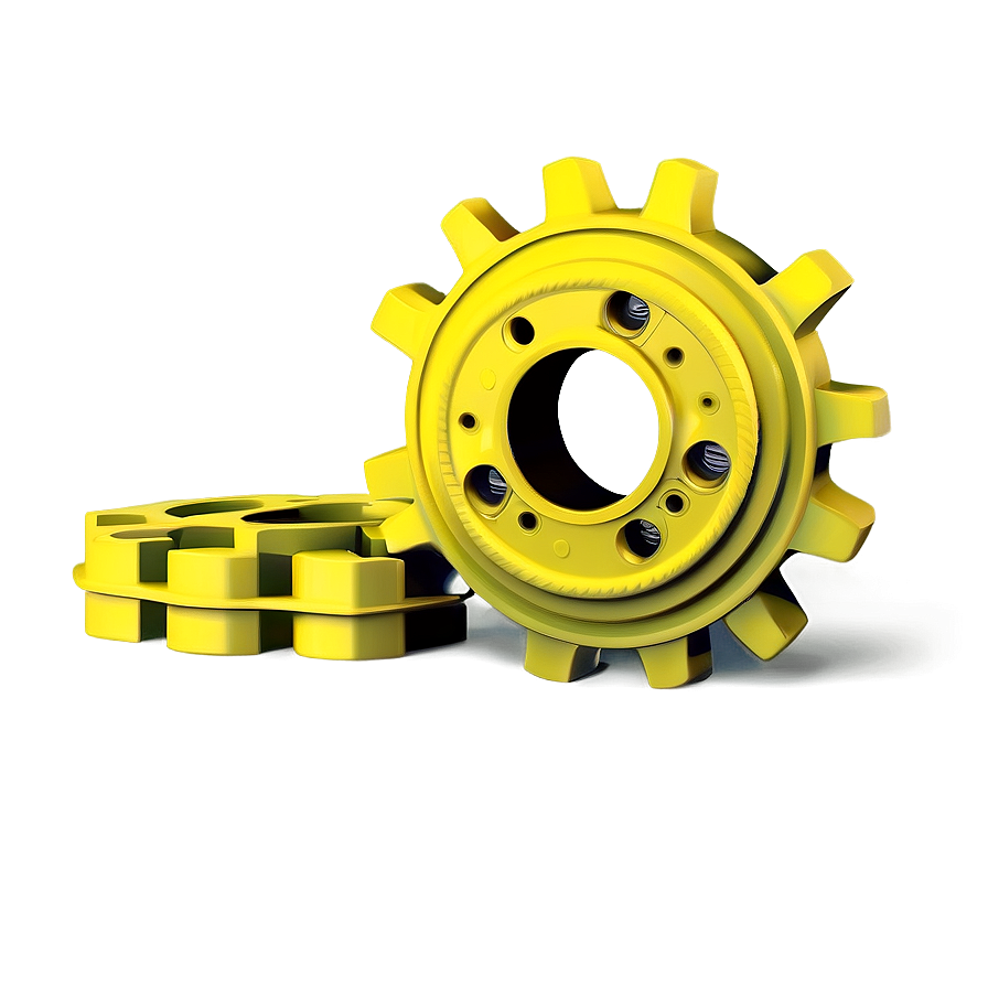 3d Printed Cog Model Png Lvc PNG