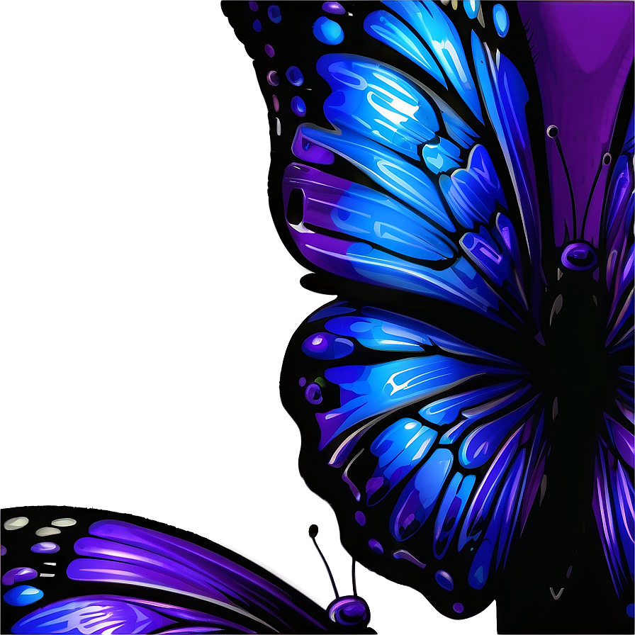 Download 3d Purple Butterfly Png 05232024