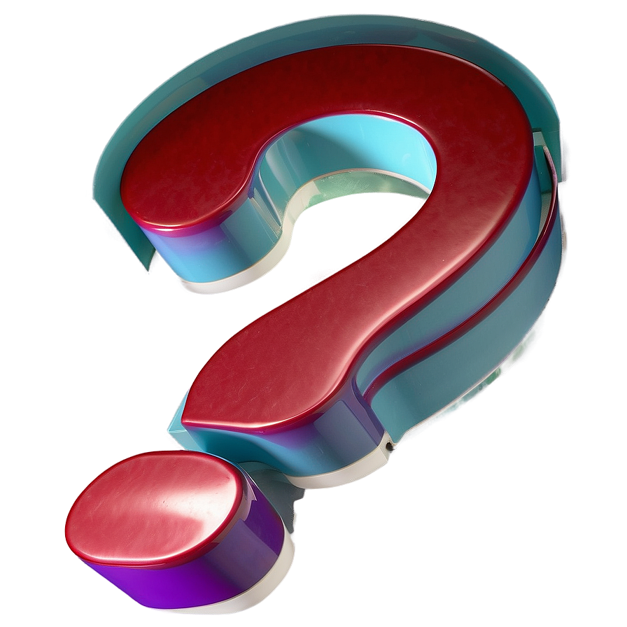 3d Question Mark Image Png Pjr PNG