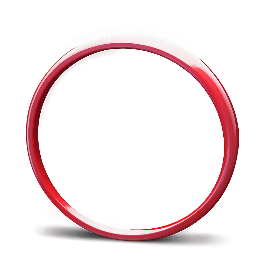 3d Red Circle Image Png 53 PNG
