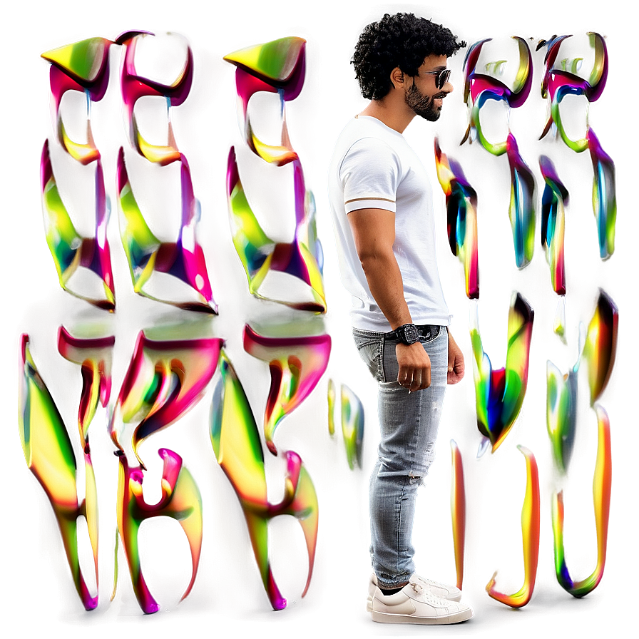 3d Render Of Cool Guy Png 96 PNG