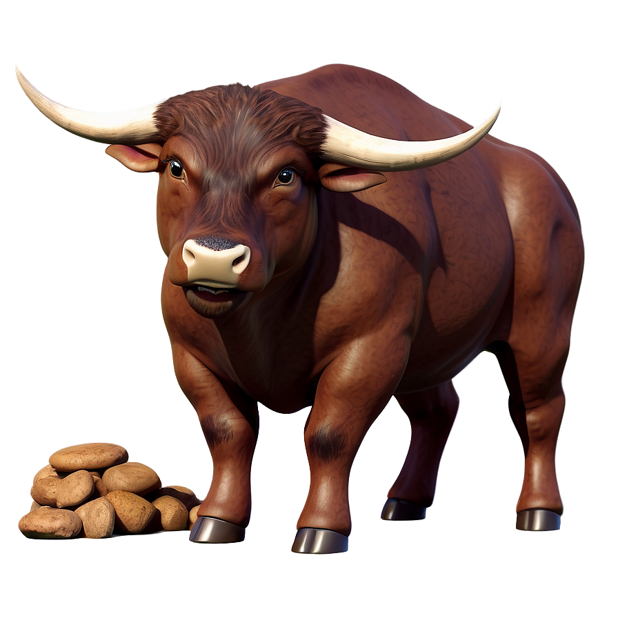 3d Rendered Bull Png 93 PNG
