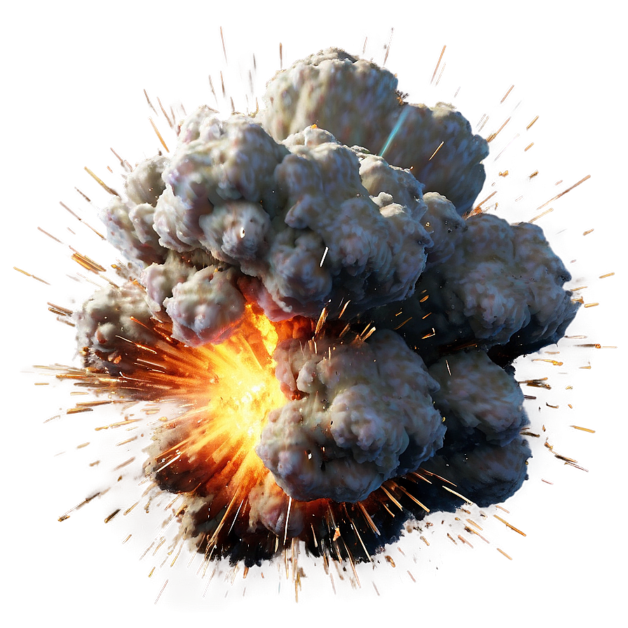 3d Rendered Explosion Effect Png 39 PNG