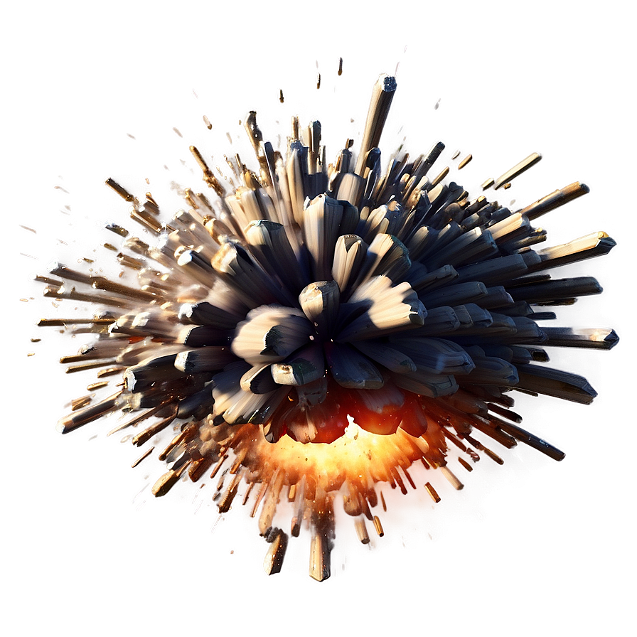 3d Rendered Explosion Effect Png Aod15 PNG