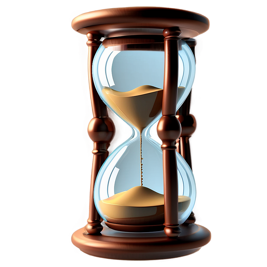 Download 3d Rendered Hourglass Png Kqt | Wallpapers.com