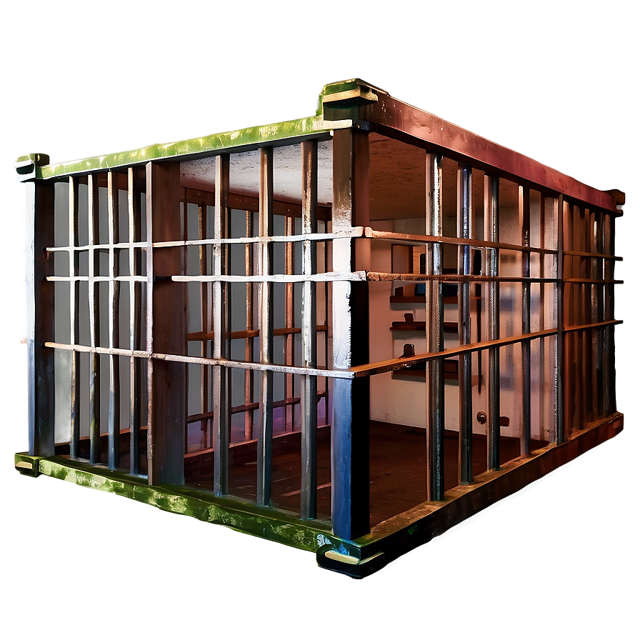 3d Rendered Prison Cell Png 06202024 PNG