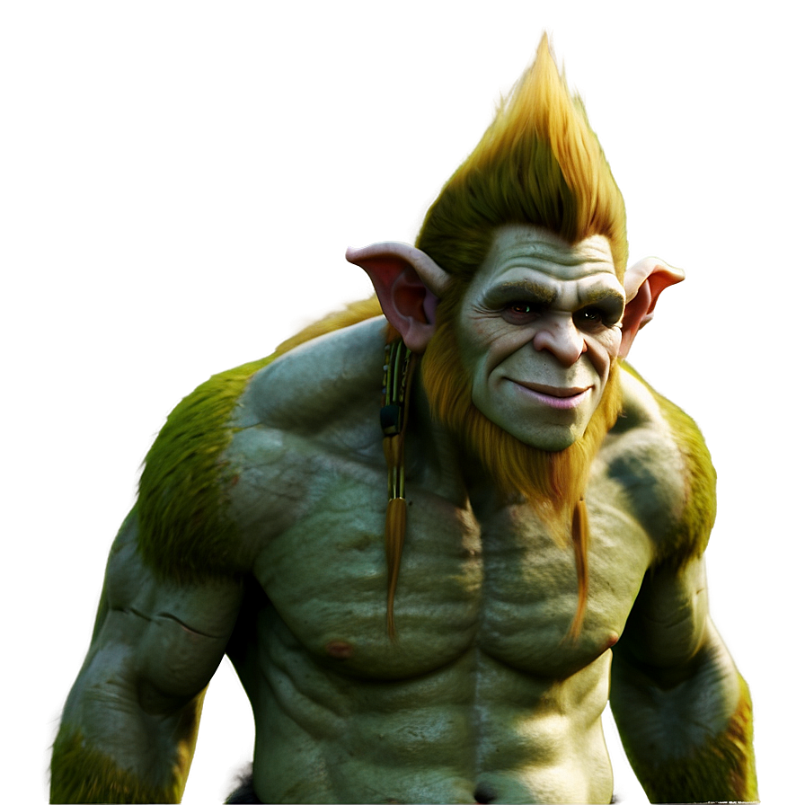 3d Rendered Troll Png 05232024 PNG