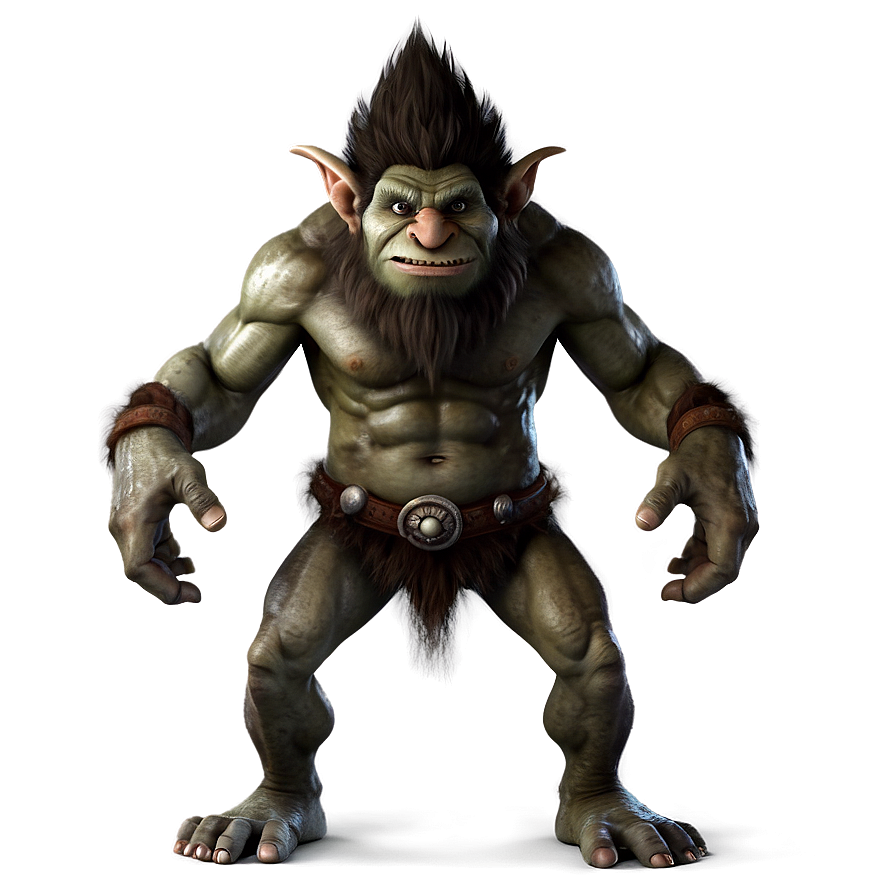 3d Rendered Troll Png Ddp7 PNG