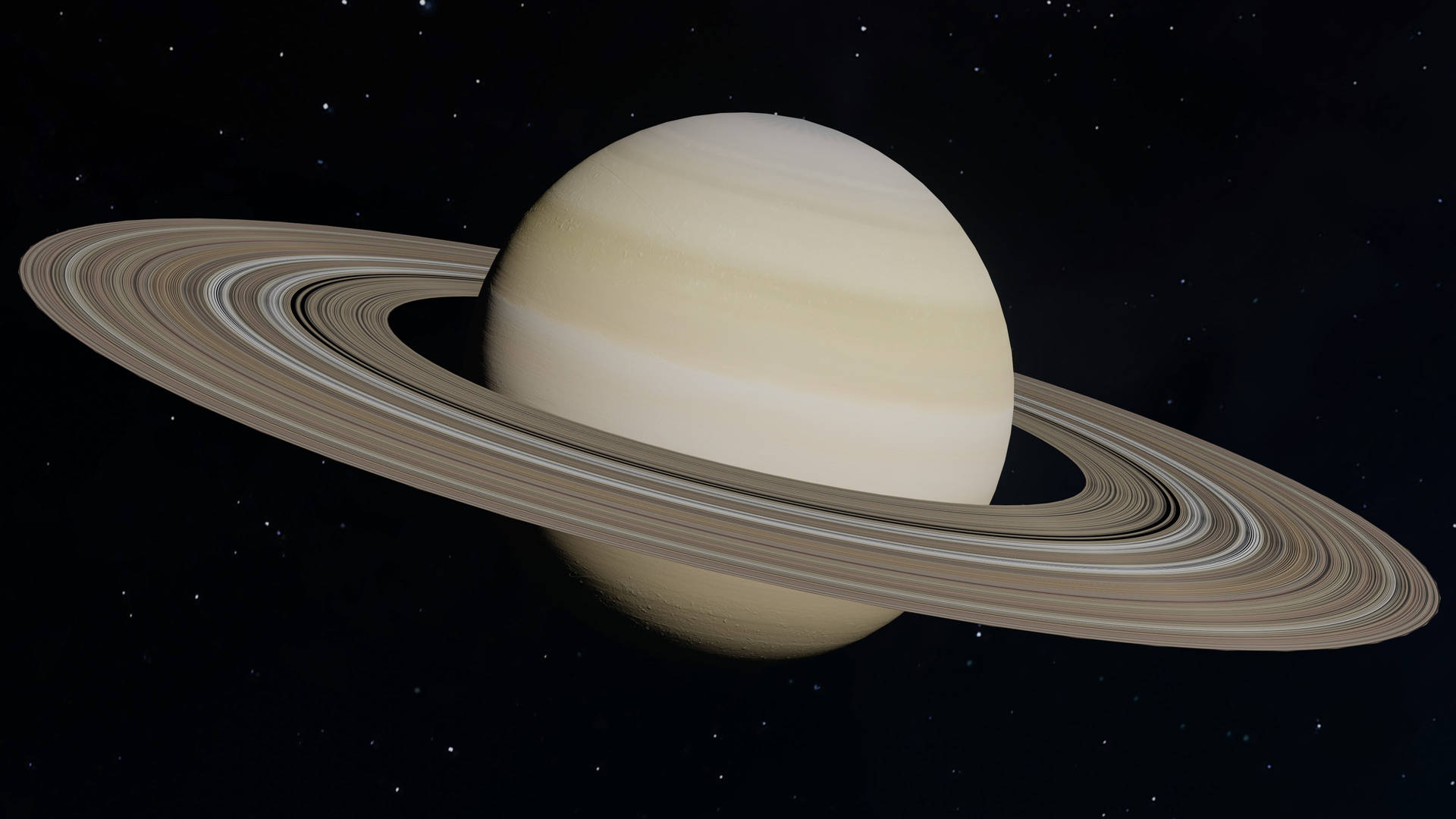 3d Saturn 4k