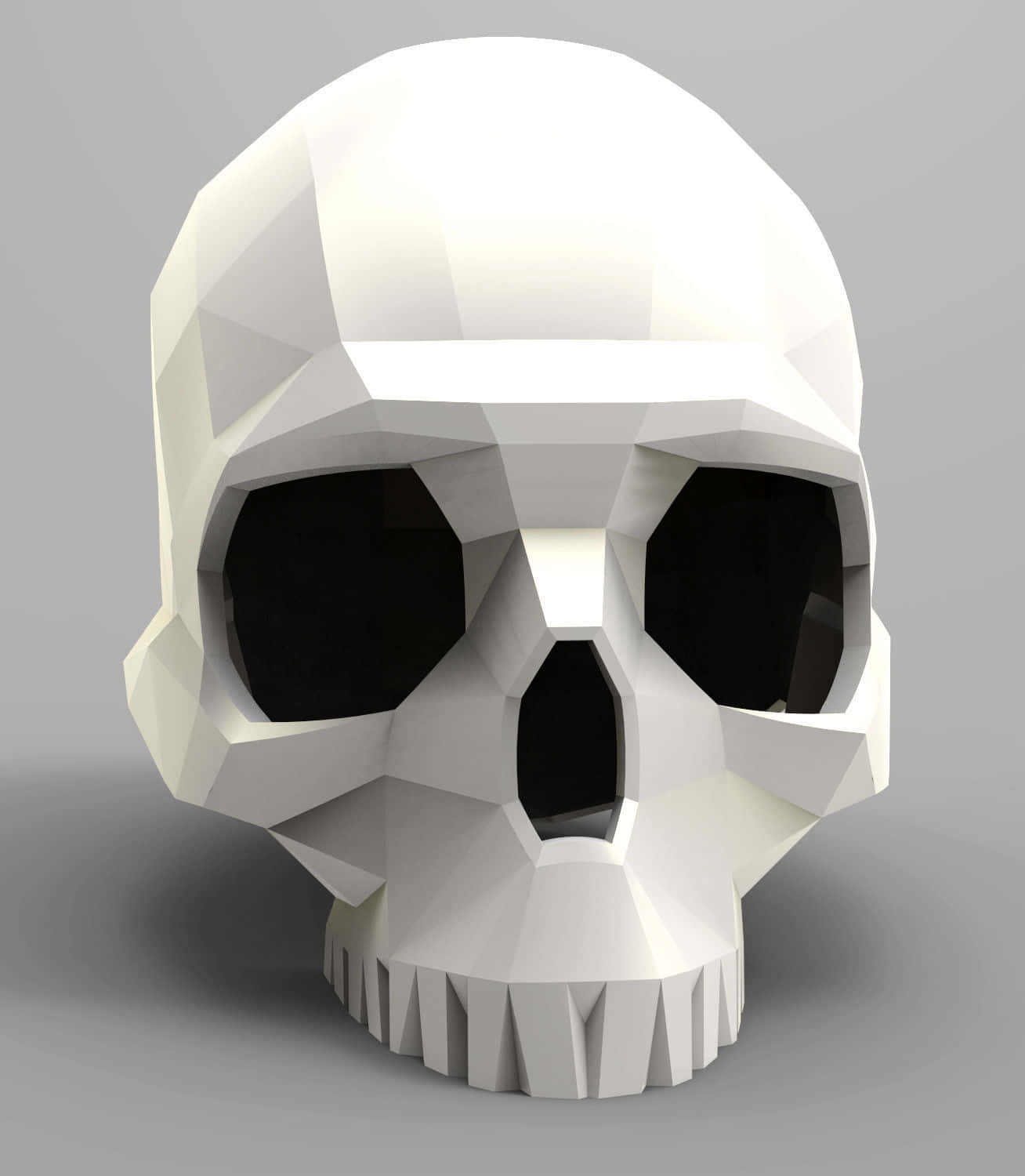 Stunning 3D Skull Artwork Wallpaper