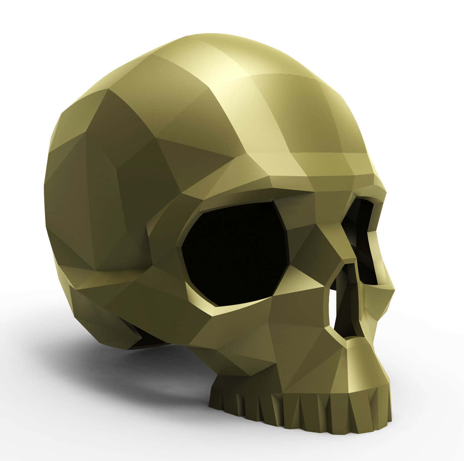 A stunning 3D skull design in high resolution Wallpaper
