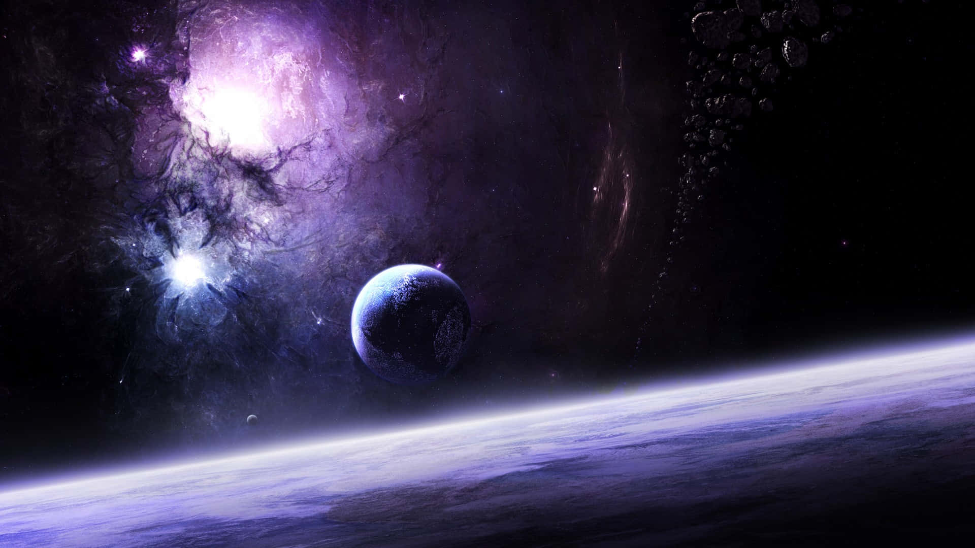 Galaktisk Exploration - Udforsk Undere af Universet Wallpaper