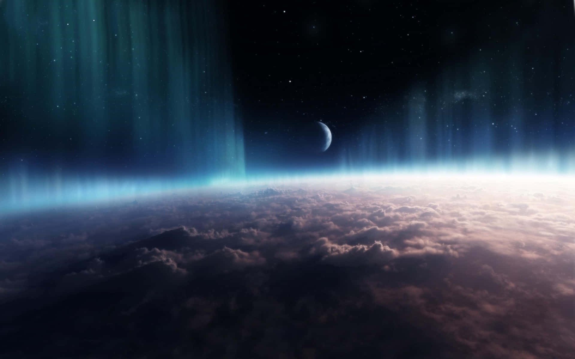 Experience Fantastic Outer Space in 3D Wallpaper
