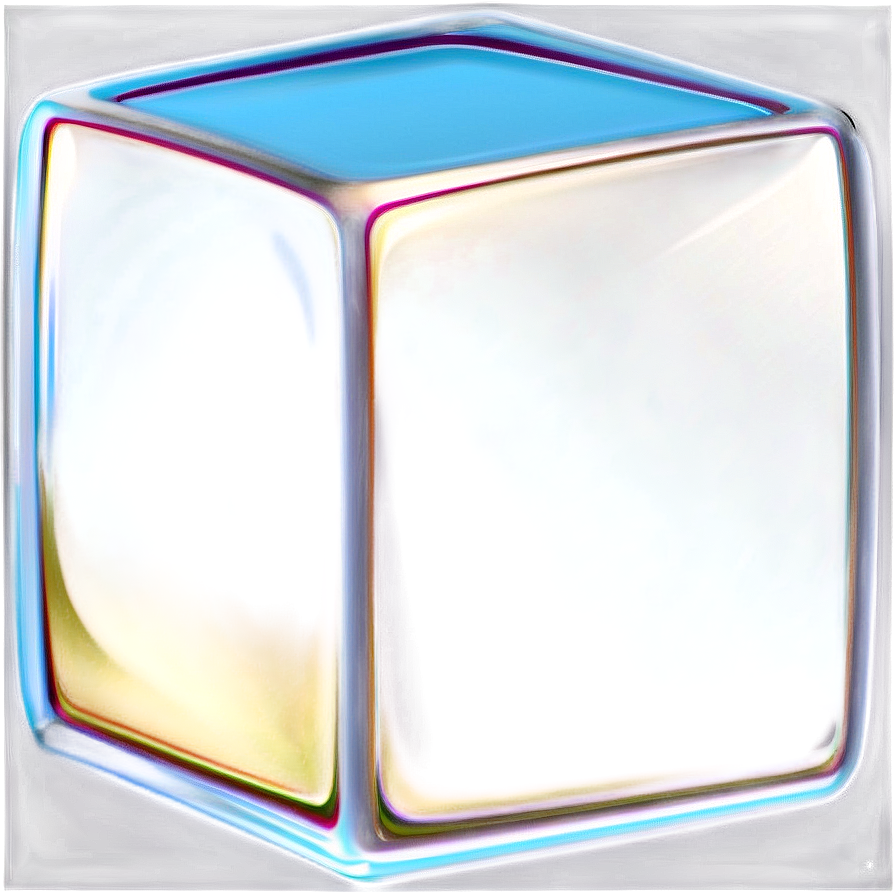 3d Square Outline Png Vuv PNG