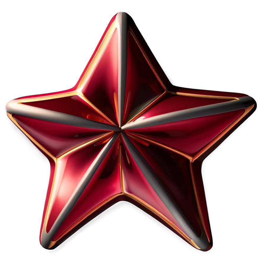 3d Star Transparent Png 87 PNG