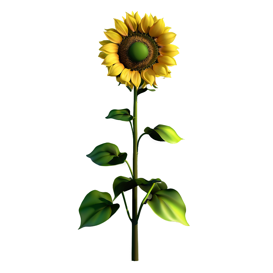 3d Sunflower Transparent Png 61 PNG