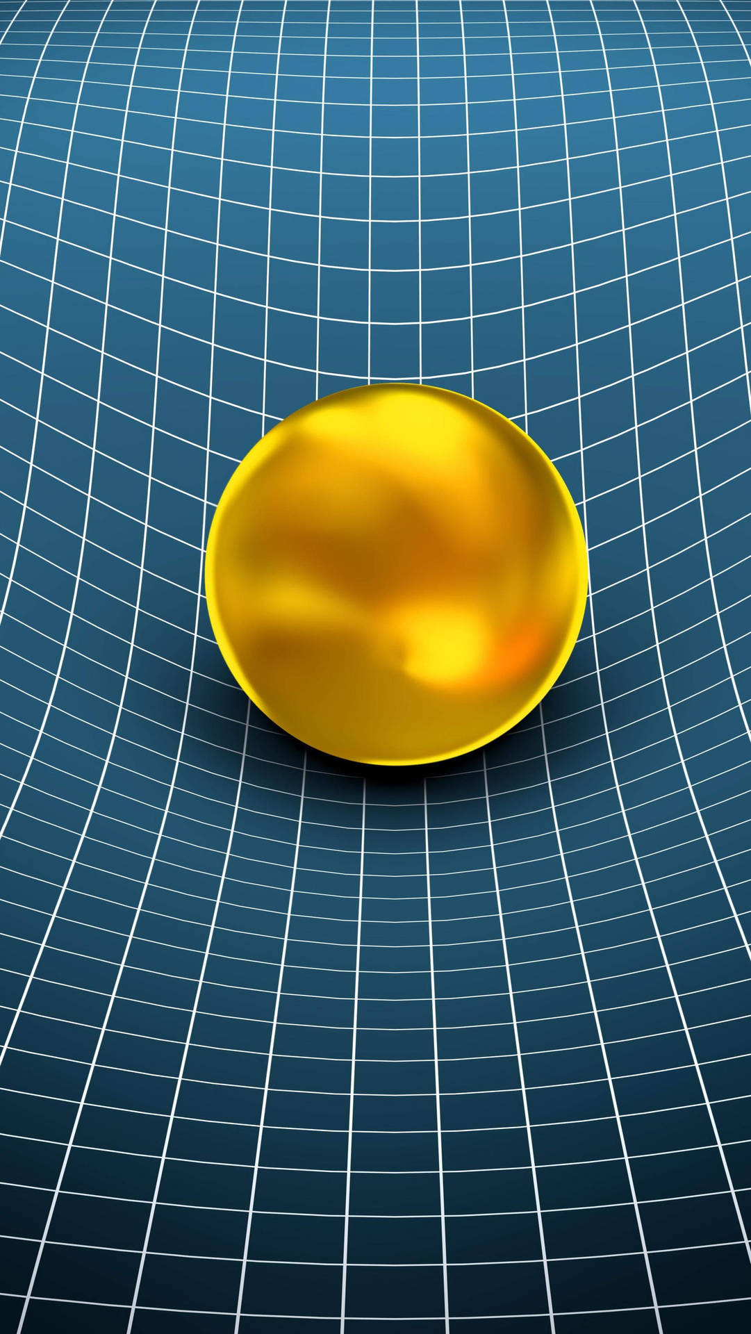 3d-telefon Golden Ball Wallpaper