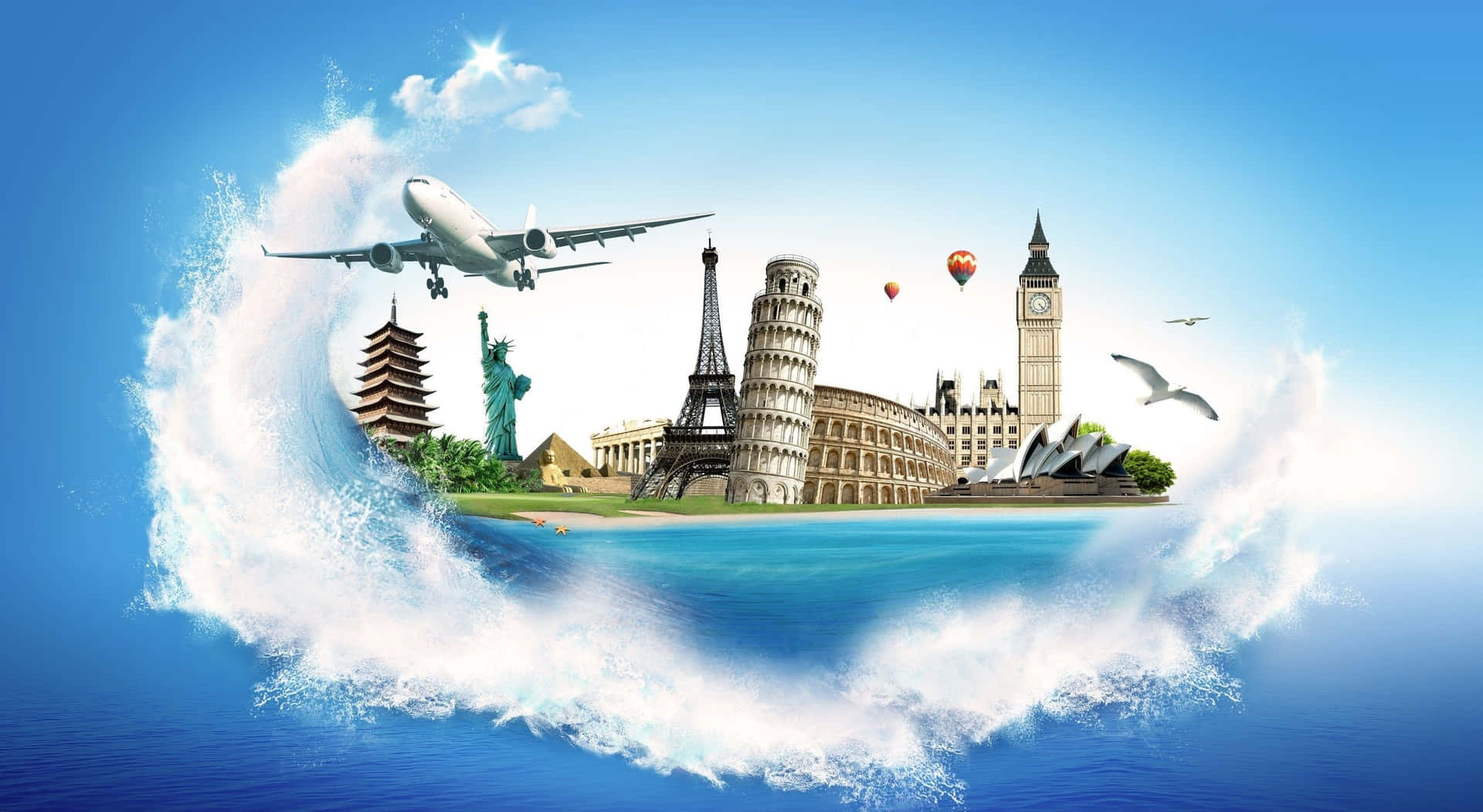 Discover the World in 3D Wallpaper