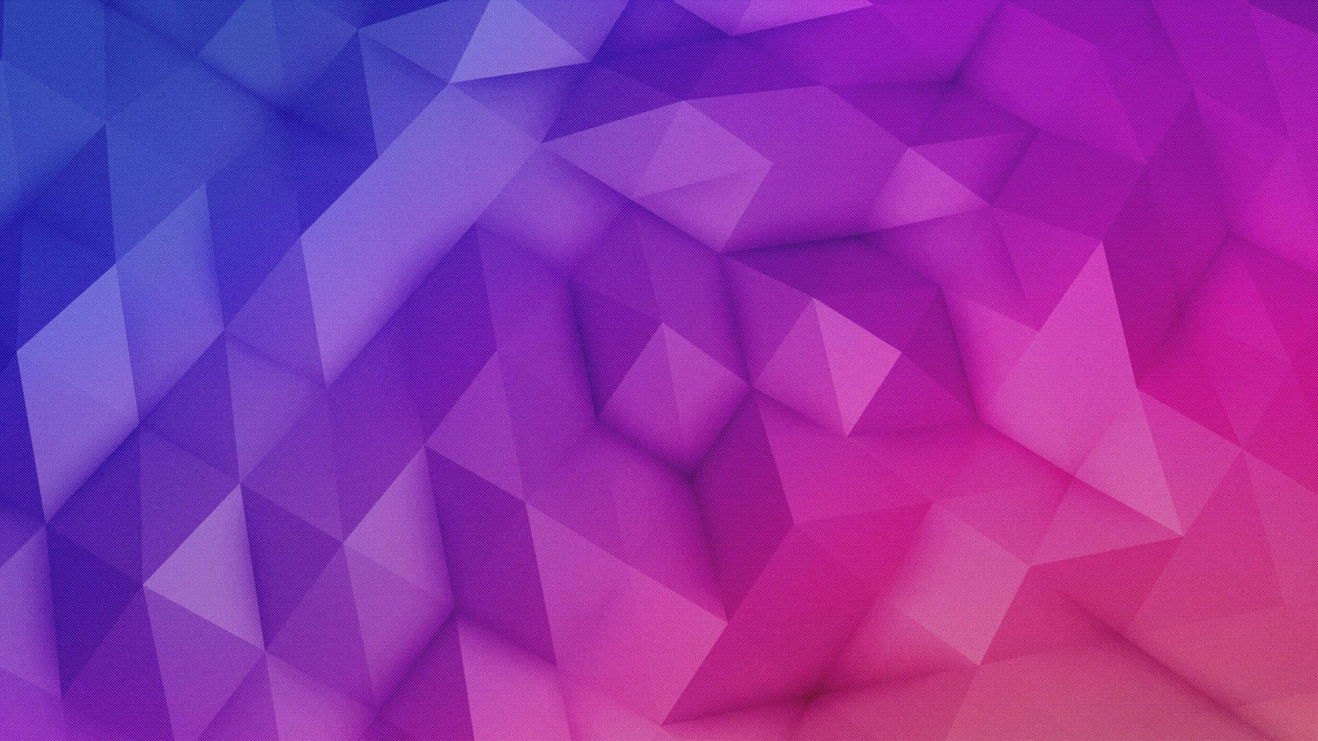 3d Ultraviolet Pyramids Wallpaper