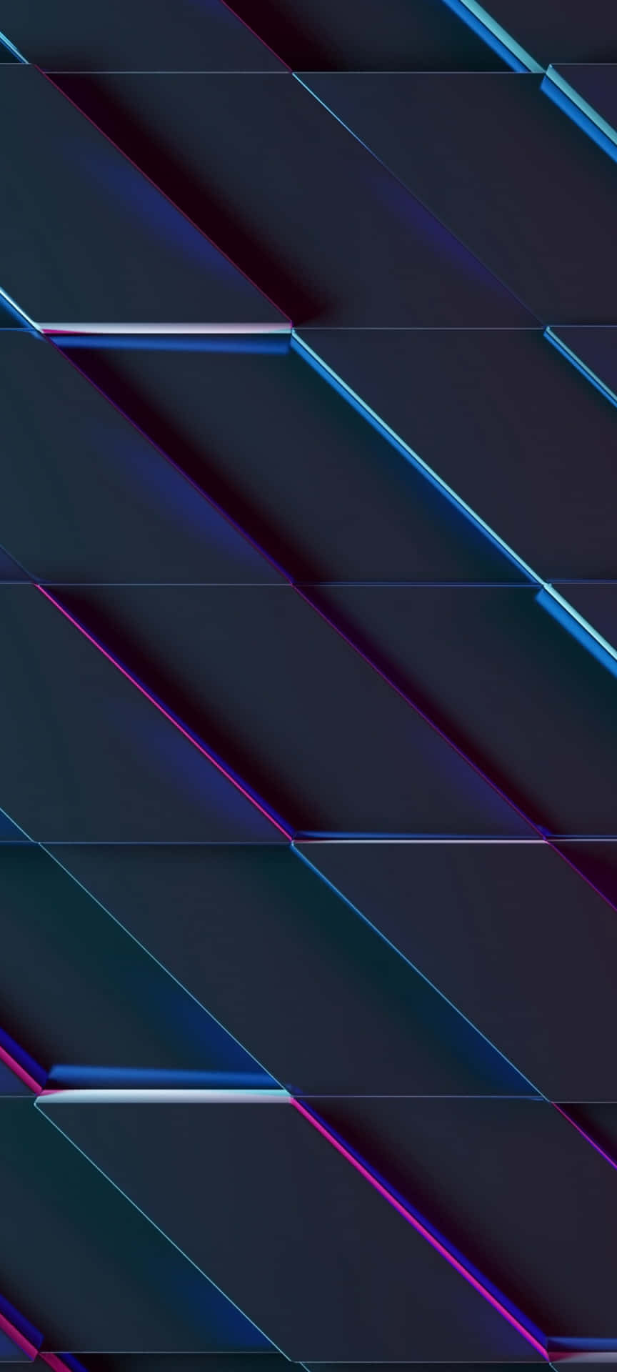 3d Ultraviolet Shapes Wallpaper