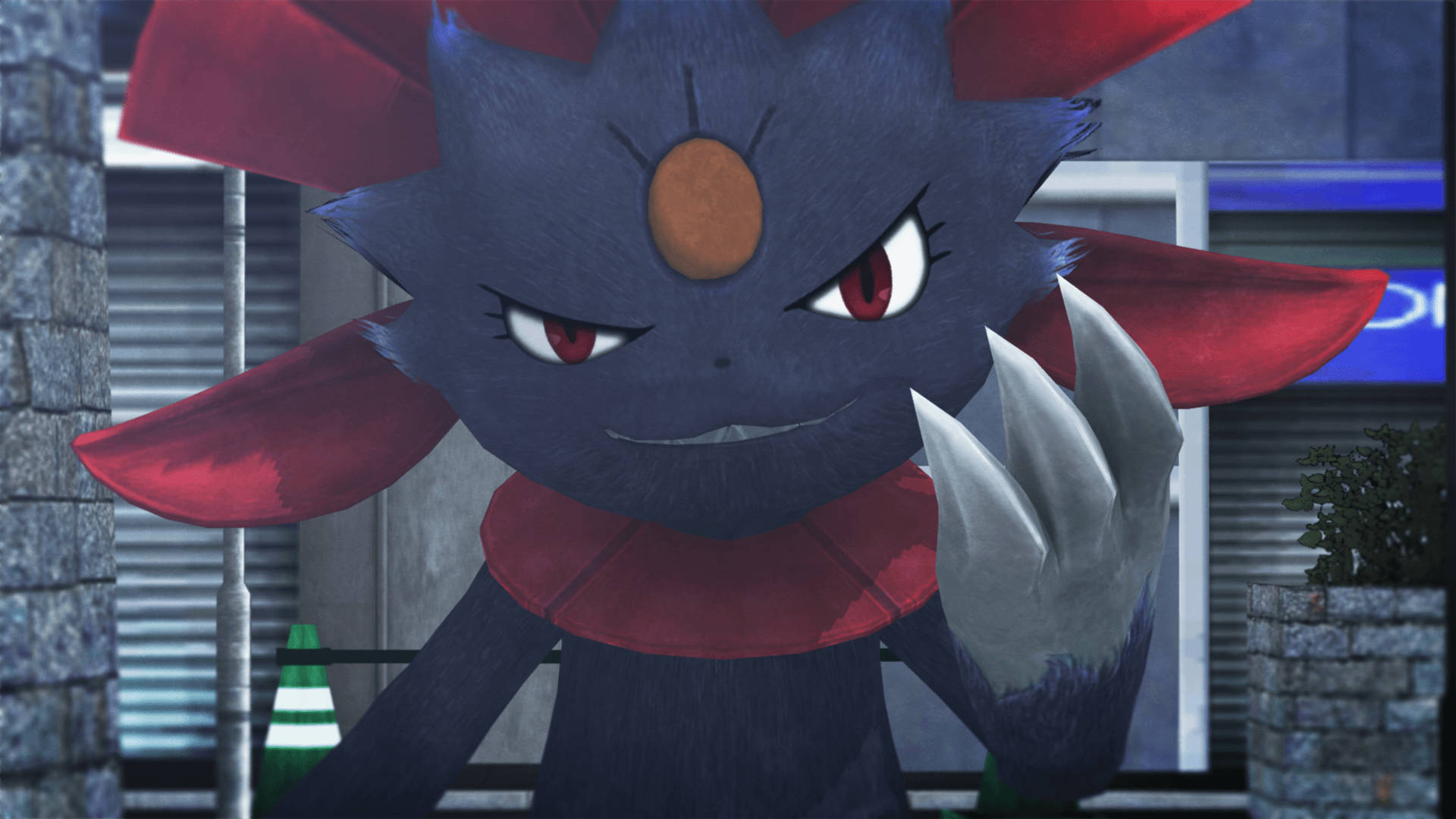 3d Weavile Thug Picture