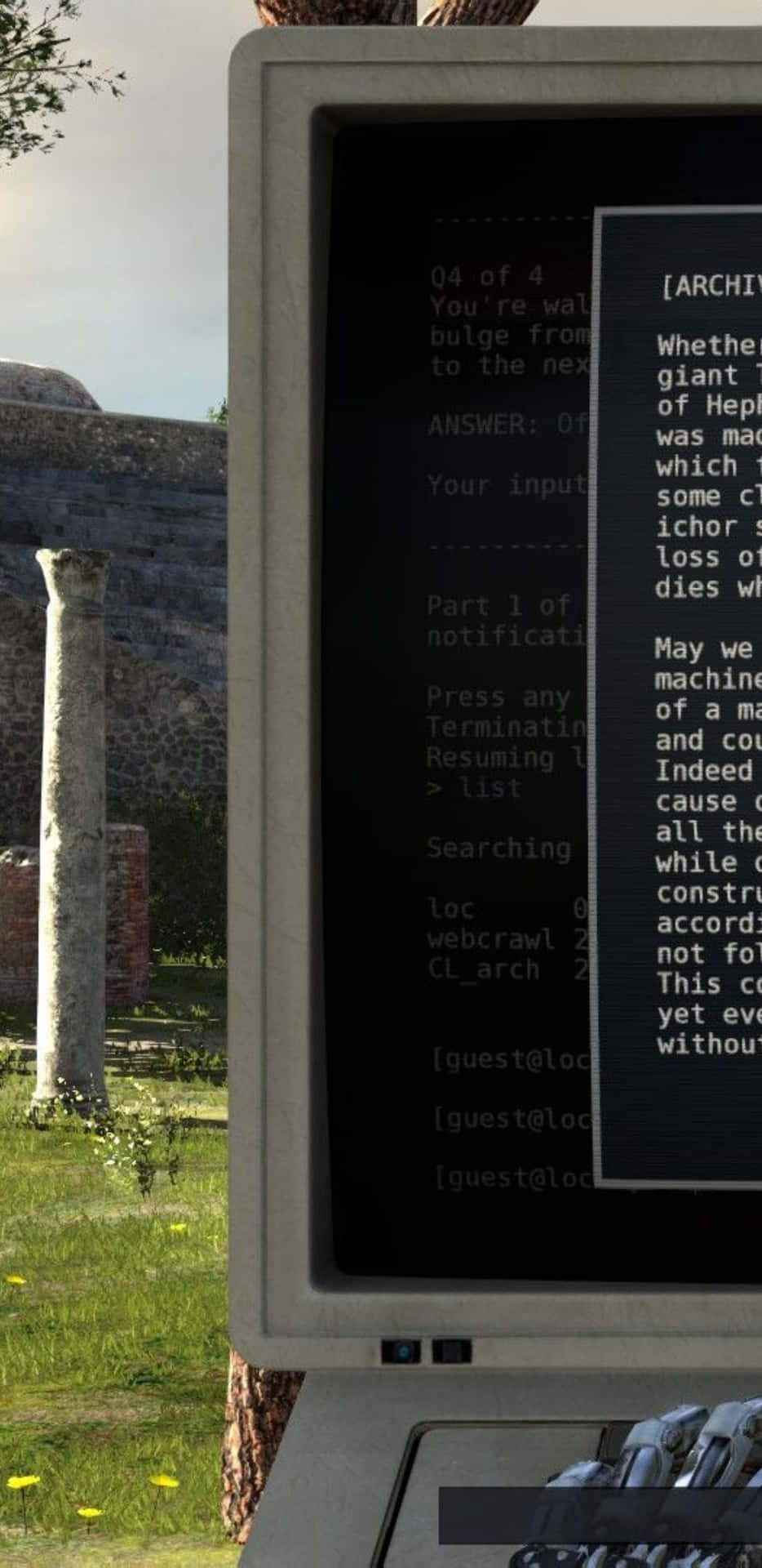 3xlbakgrund Med The Talos Principle