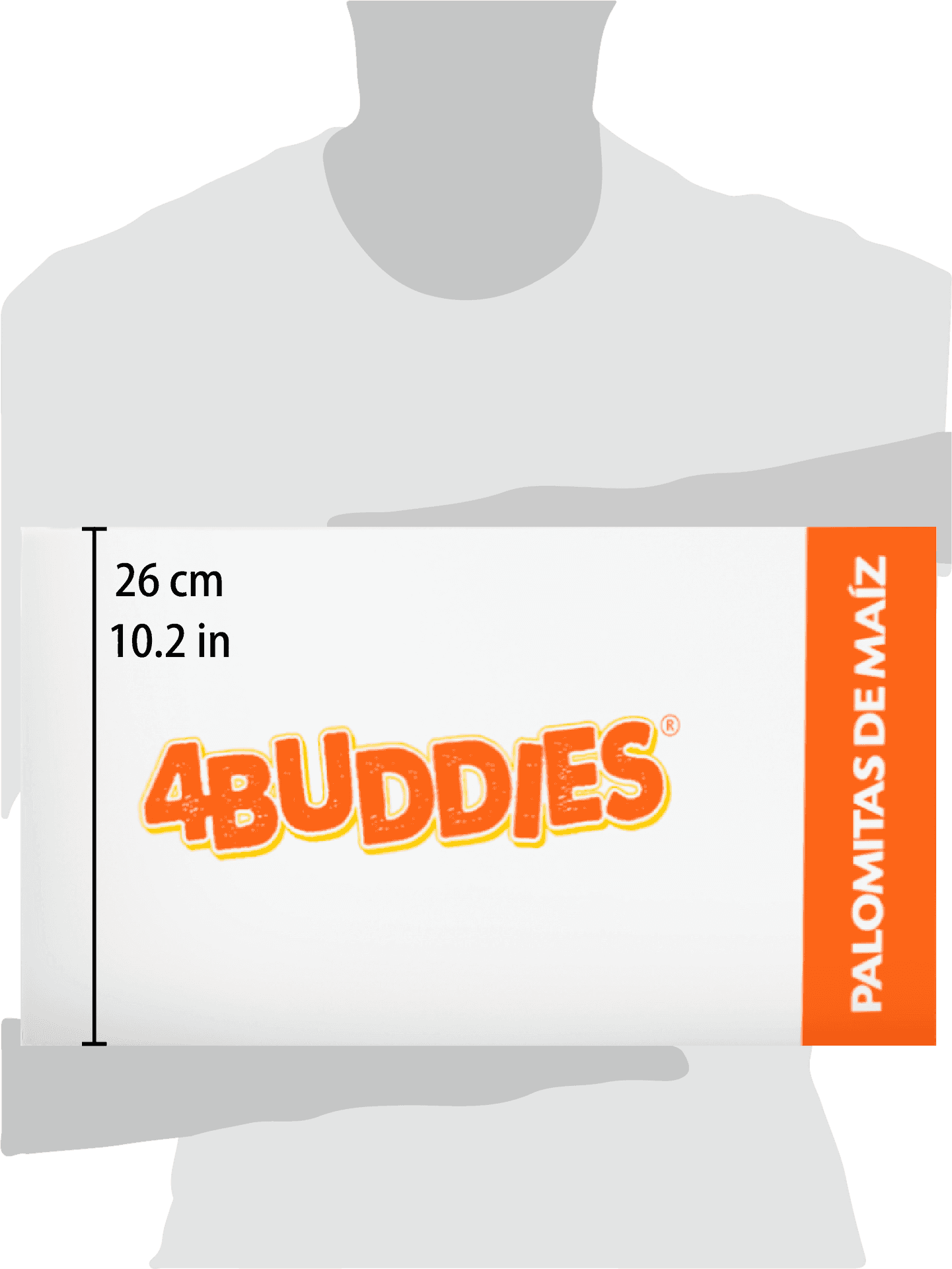4 Buddies Popcorn Shirt Mockup PNG