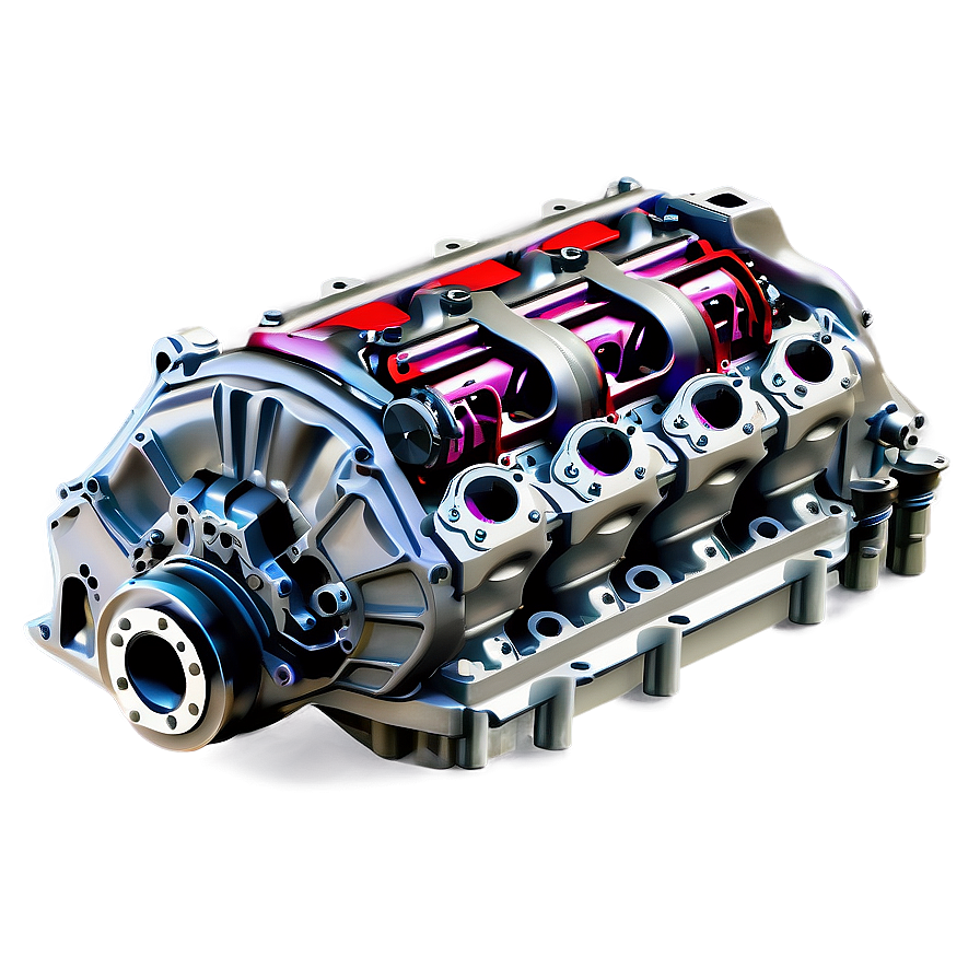 4 Cylinder Car Engine Design Png Jiv PNG