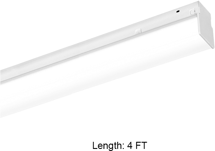 4 F T L E D Linear Light Fixture PNG