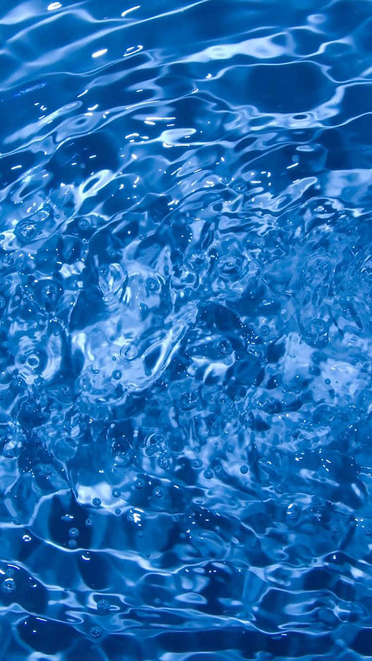 4 K Ultra H D Blue Ocean Waves Wallpaper