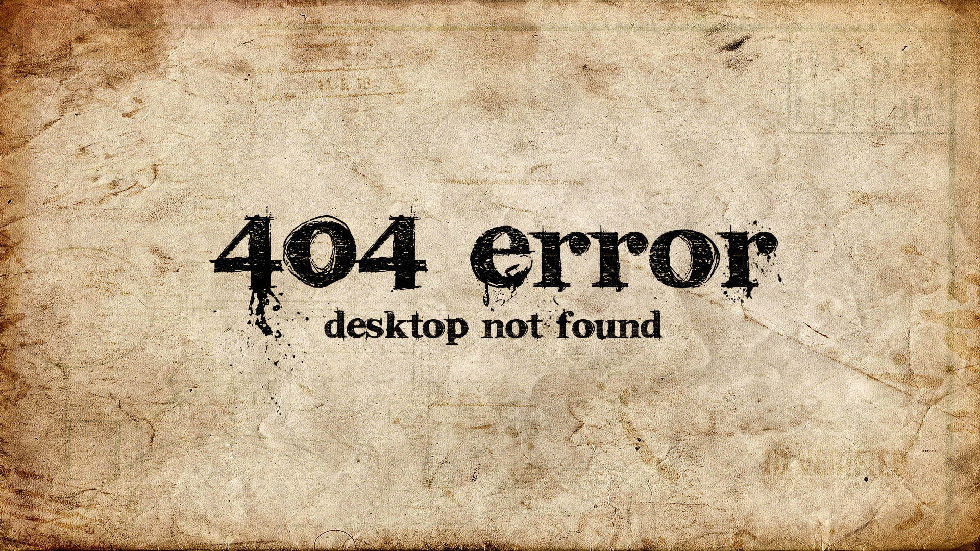 404lustiger Desktop Wallpaper