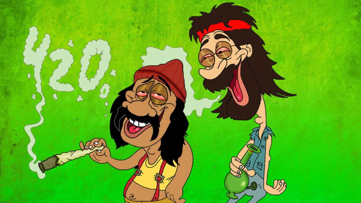 Download 420 Stoned Cartoons Wallpaper 