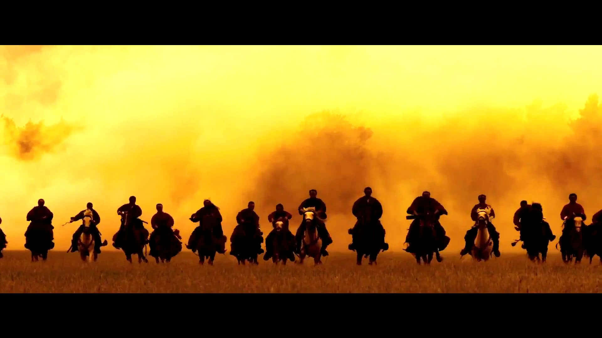 Dramatic scene from the film, 47 Ronin Wallpaper