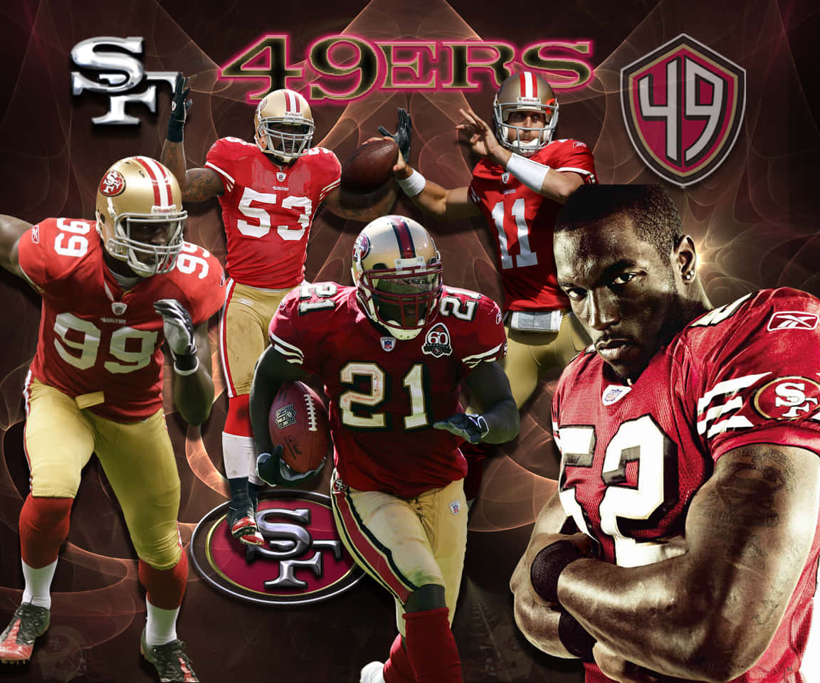 The legendary San Francisco 49ers in action