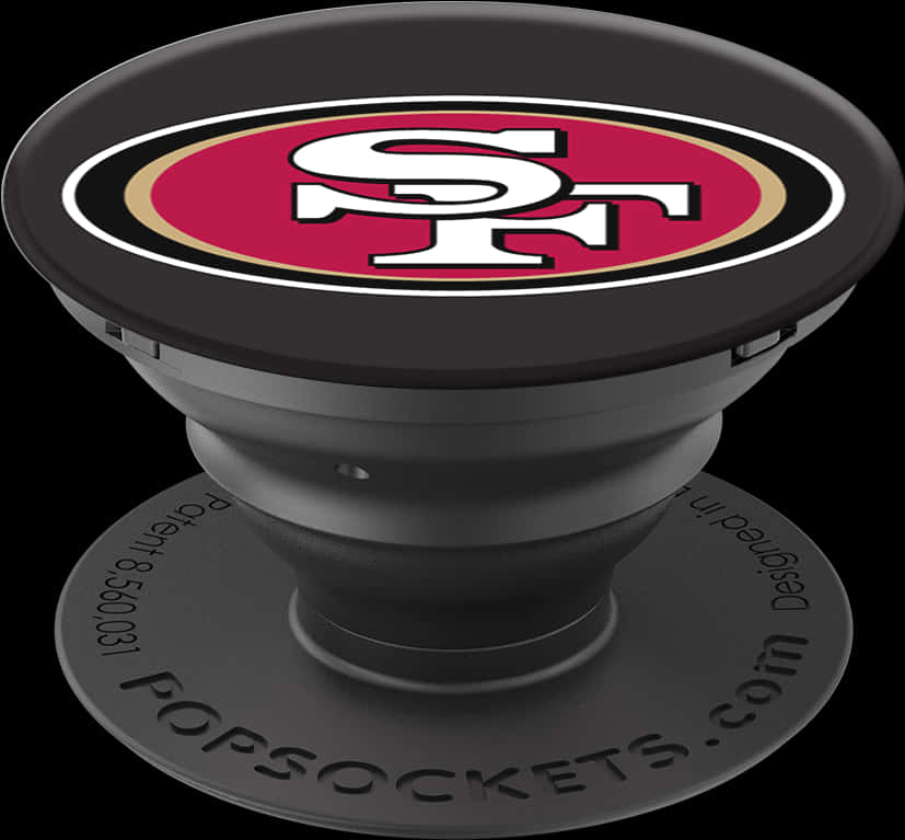 49ers Logo Pop Socket PNG