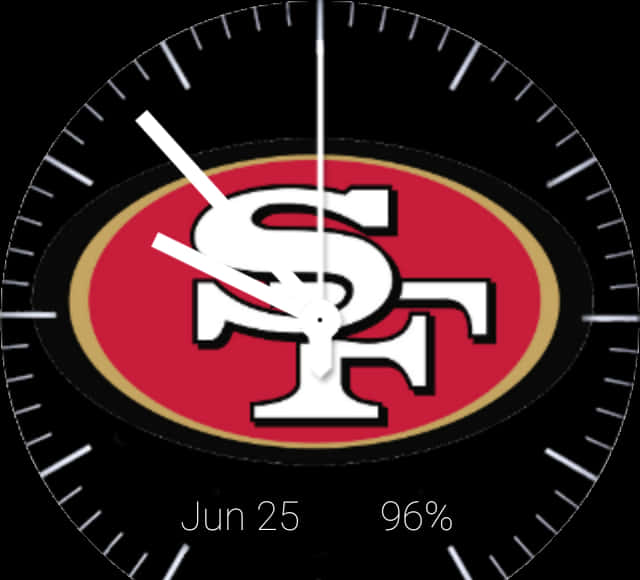 49ers Logo Watch Face PNG