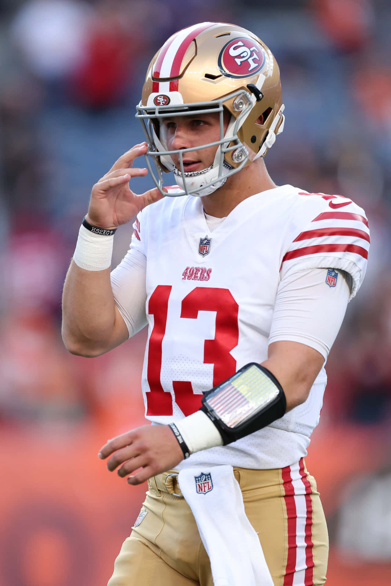 49ers Quarterback Brock Purdy 13 Achtergrond